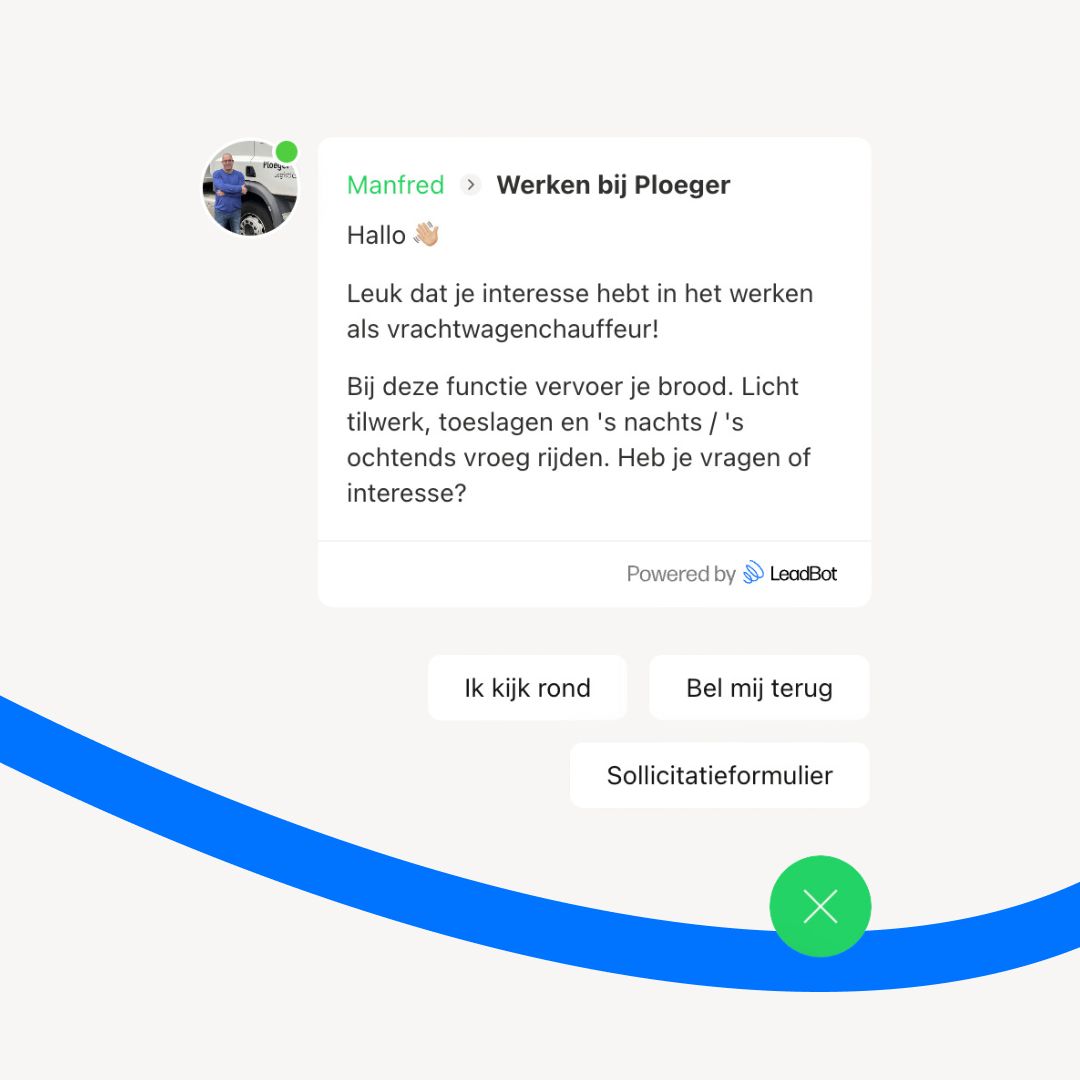 Lead generation for vacancies with LeadBot