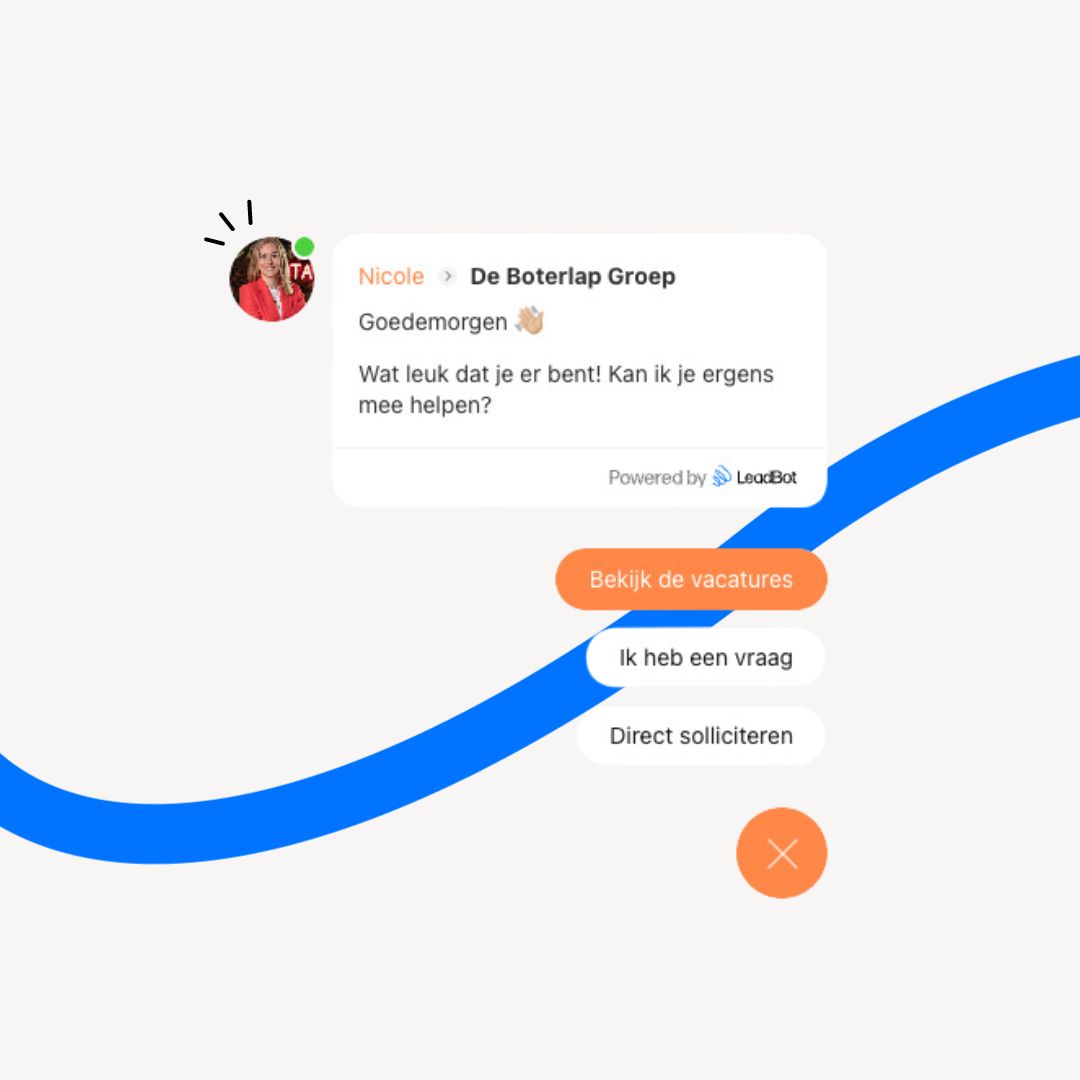 Recruitment marketing with LeadBot