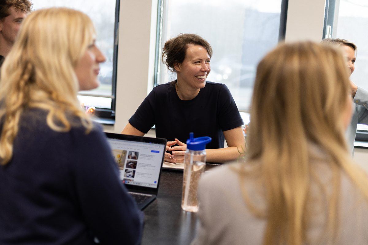 The LeadBot team at work